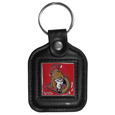 Ottawa Senators® Square Leatherette Key Chain